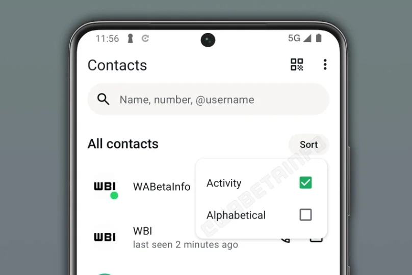 WhatsApp Android Dapat Fitur Baru, Cari Kontak Jadi Lebih Praktis
